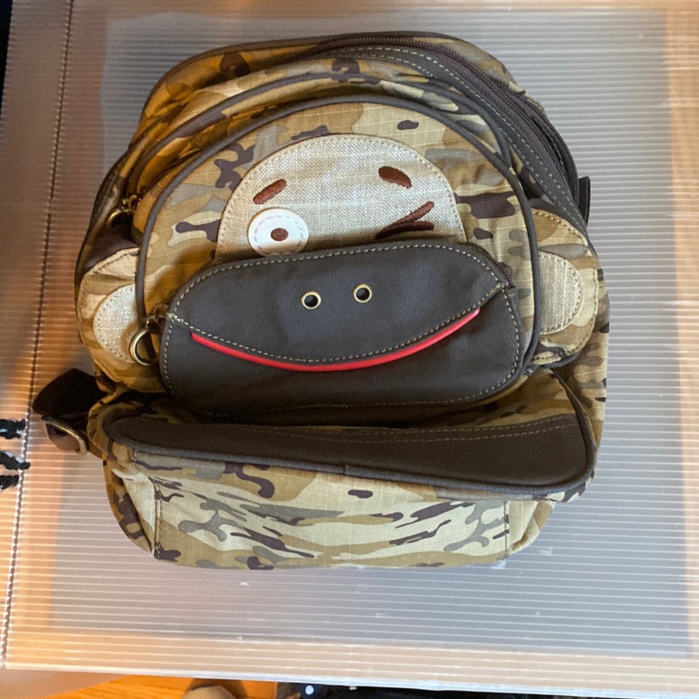 Oiliky monkey backpack - new with tags, discontinued